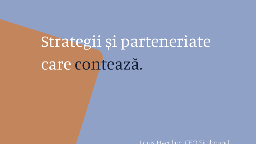 Strategii și parteneriate care contează