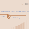 Concurență pe randamentele oferite investitorilor. Statul vs emitenți în 2024.