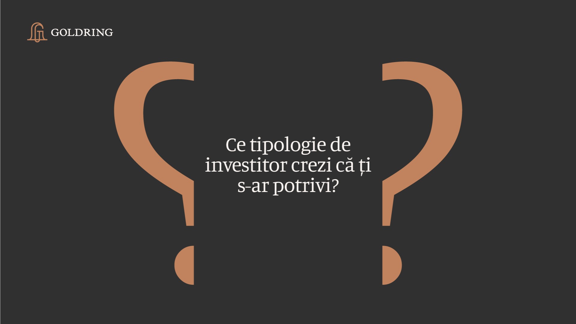 Ce profil de investitor crezi că ți s-ar potrivi?